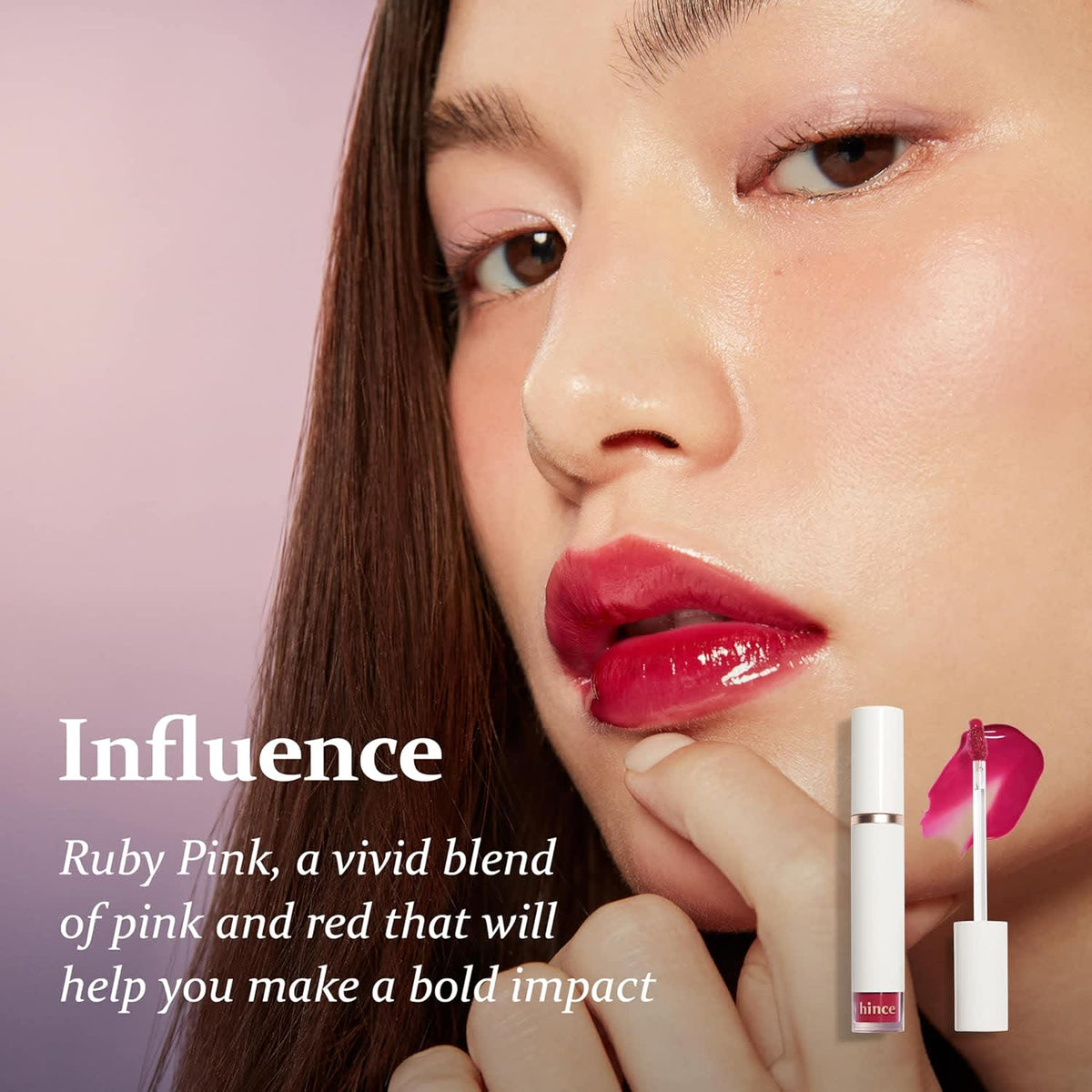 Hince Mood Enhancer Water Liquid Glow Lip Colour W005 Influence 4 ml - view 6
