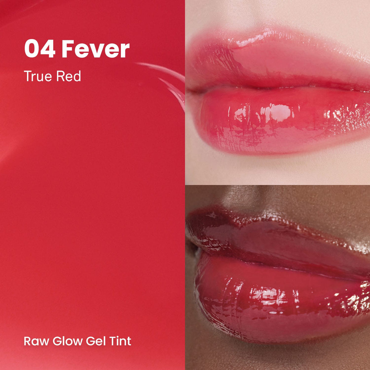 Hince Raw Glow Gel Tint R004 Fever 4 ml - view 6