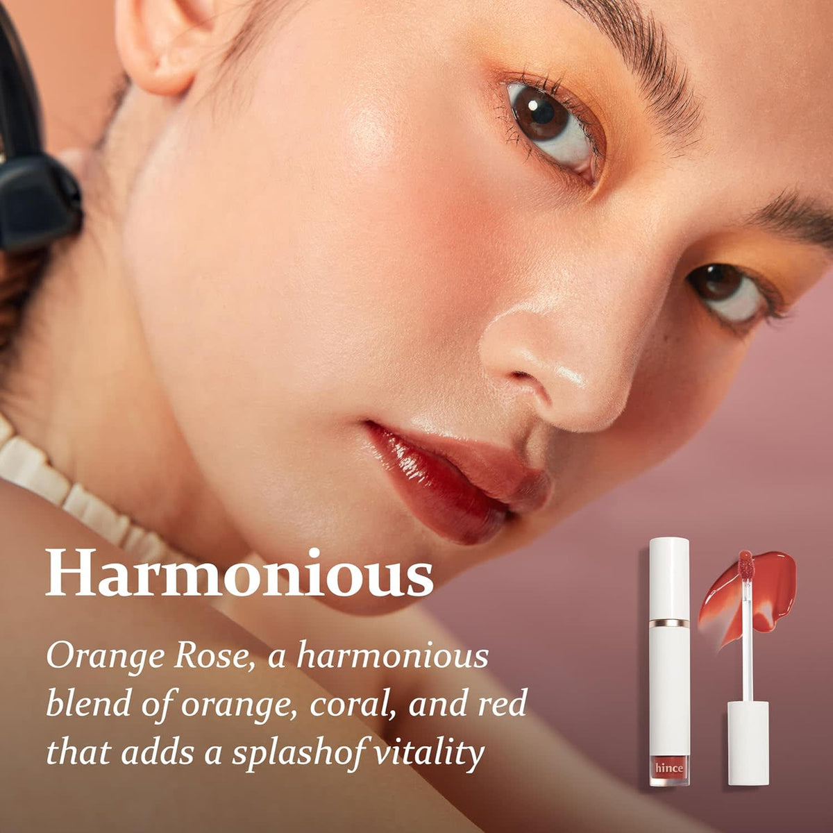 Hince Mood Enhancer Water Liquid Glow Lip Colour W003 Harmonious 4 ml - view 6