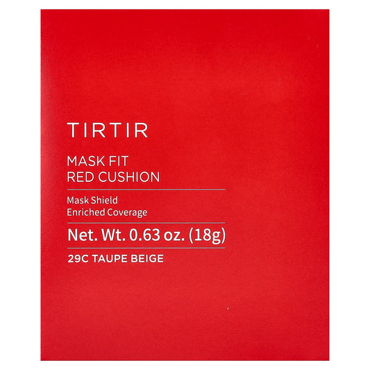 TIRTIR Mask Fit Red Cushion Foundation, 29C Taupe Beige, 18 g - view 2