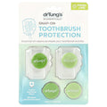 Dr. Tung's Ecosentials Snap-On Toothbrush Protection, Fresh Lime, 4 Count