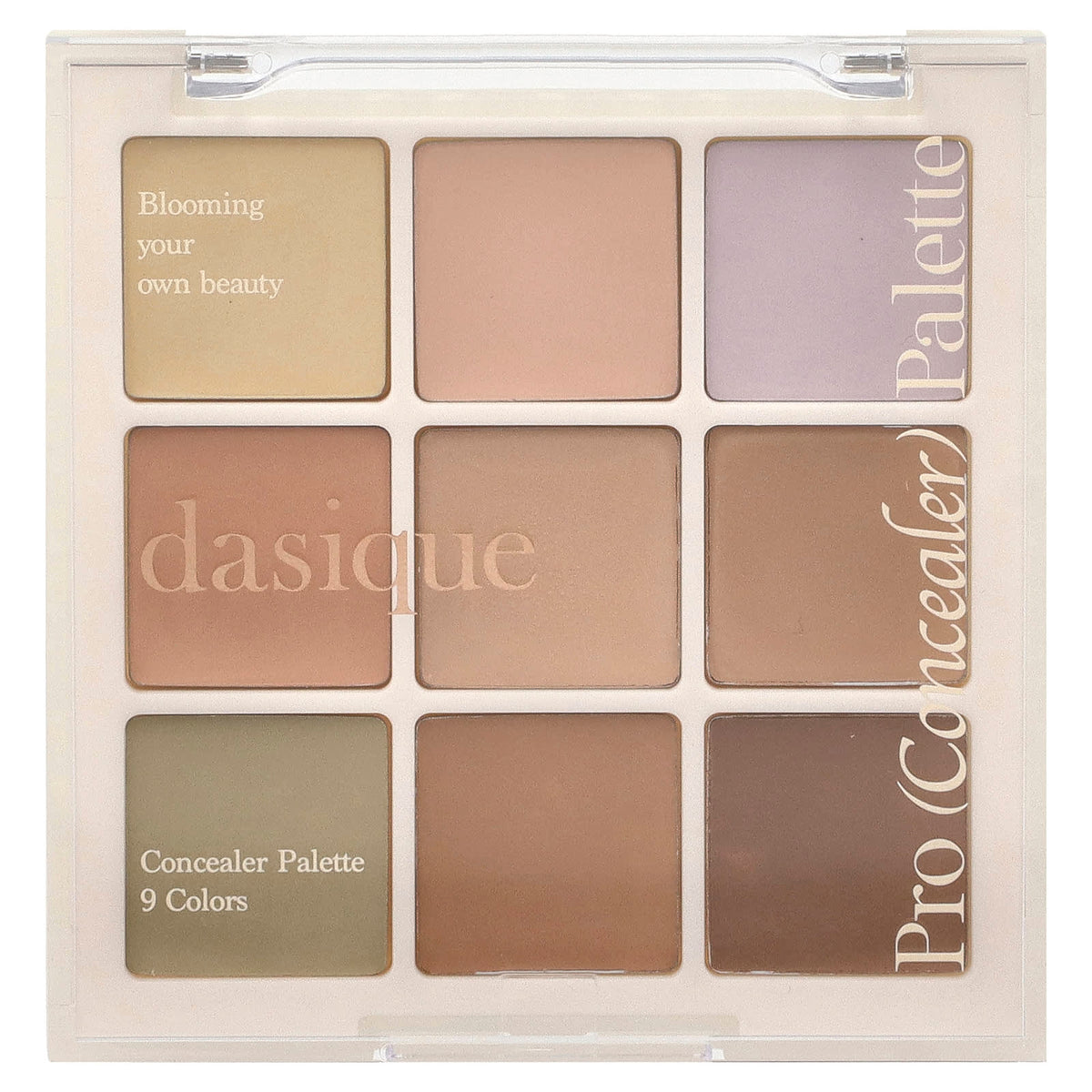 Dasique Pro Concealer Palette 02 Medium Cover 9 g (0.3 oz) — product view