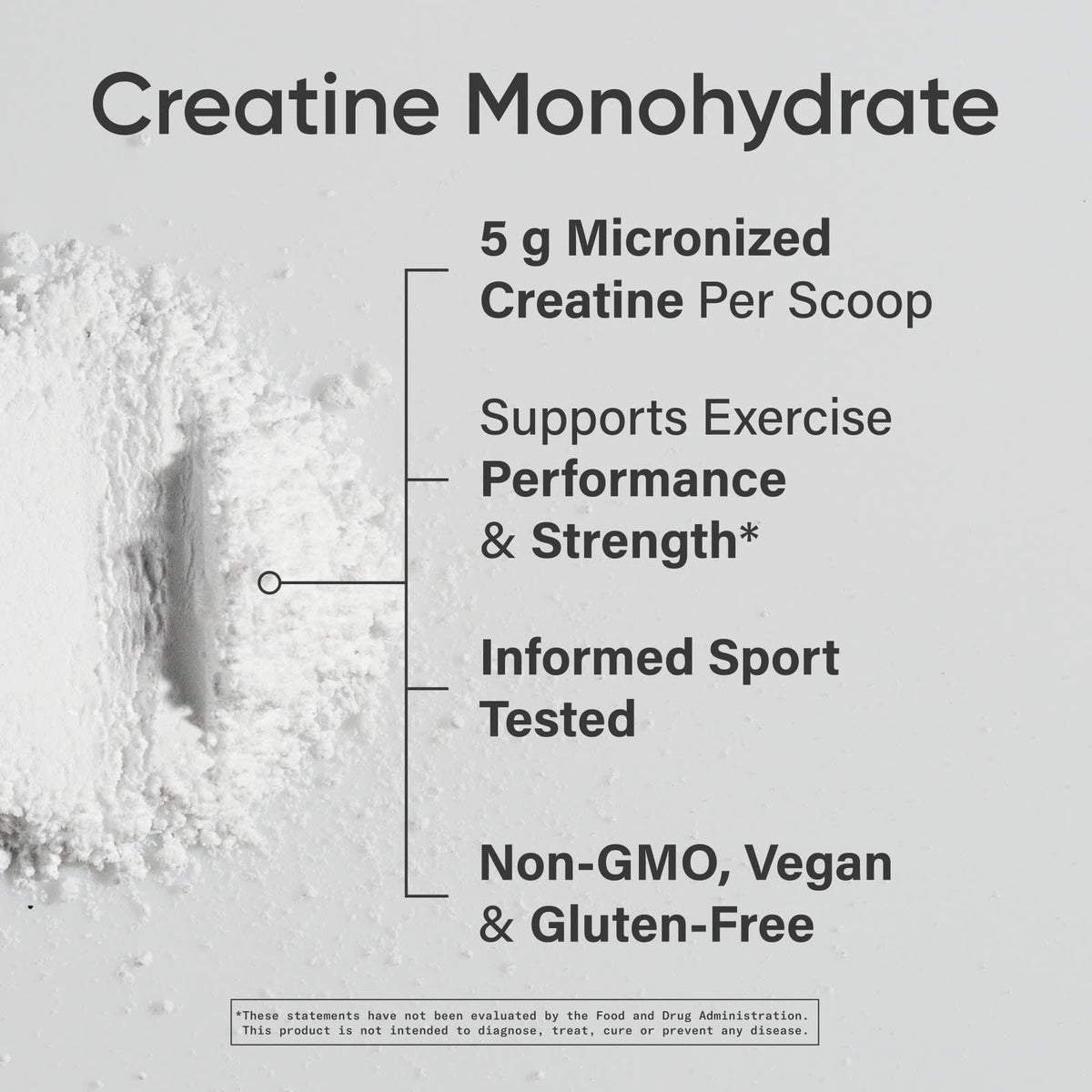 Sports Research Creatine Monohydrate Powder, Unflavoured, 500 g (1.1 lb) - view 5
