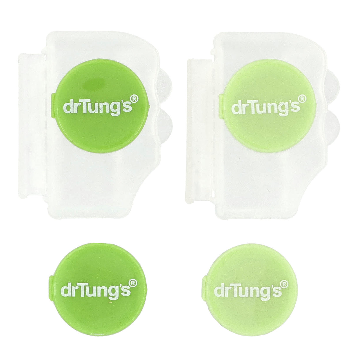 Dr. Tung's Ecosentials Snap-On Toothbrush Protection, Fresh Lime, 4 Count - view 3