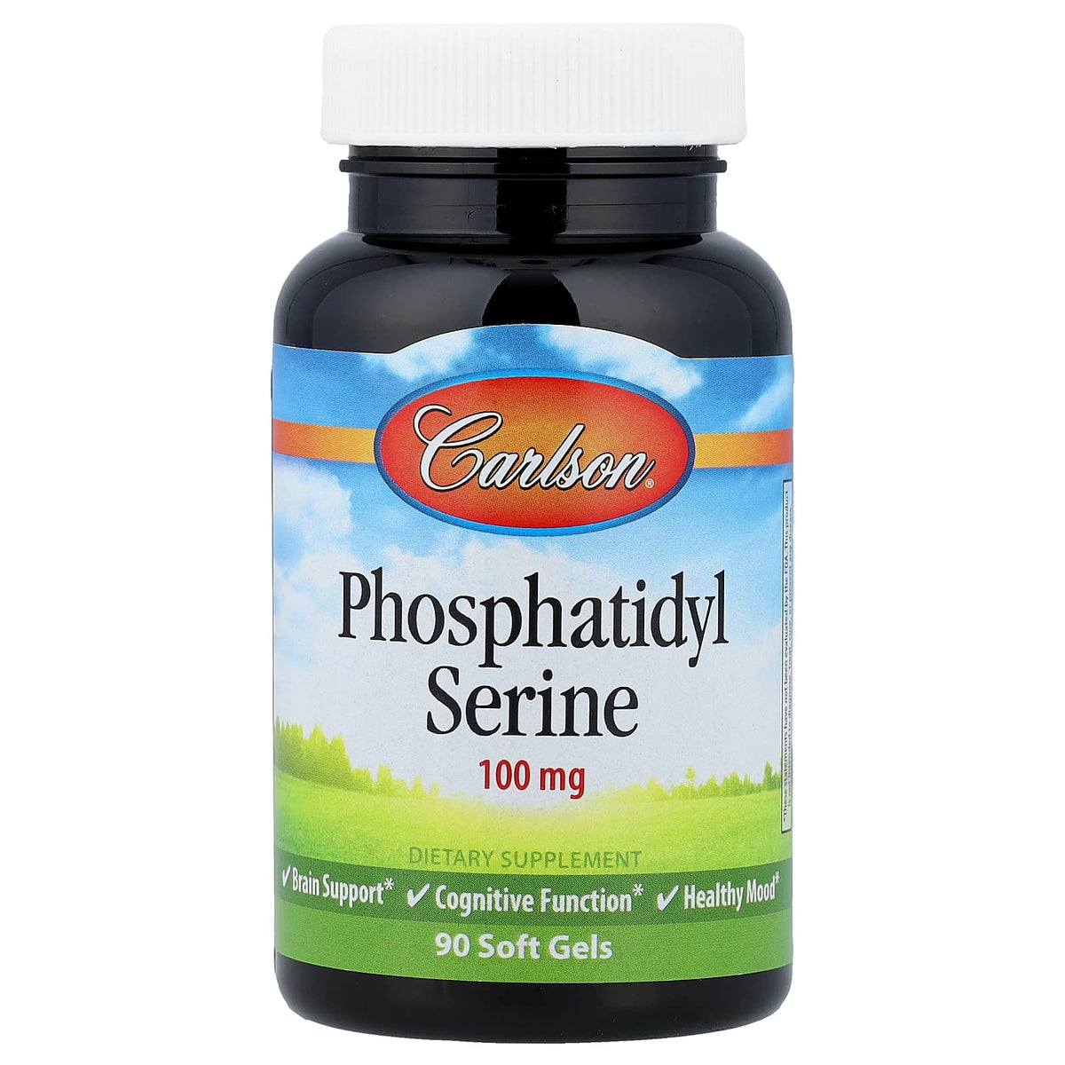 Carlson Phosphatidyl Serine 100 mg, 90 Soft Gels