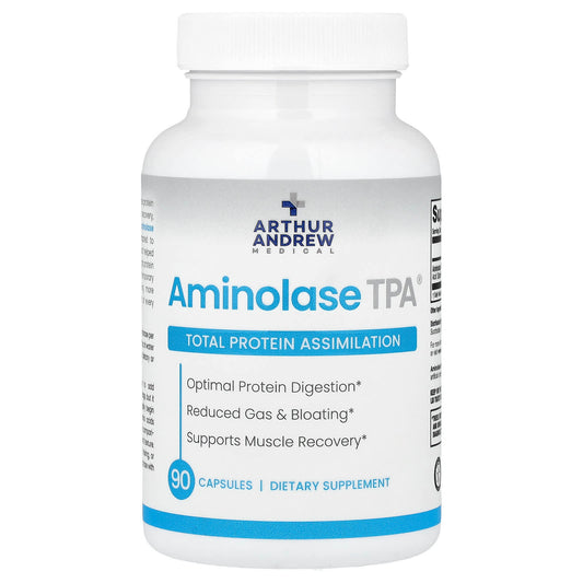Arthur Andrew Medical Aminolase TPA 90 Capsules (250 mg per Capsule)