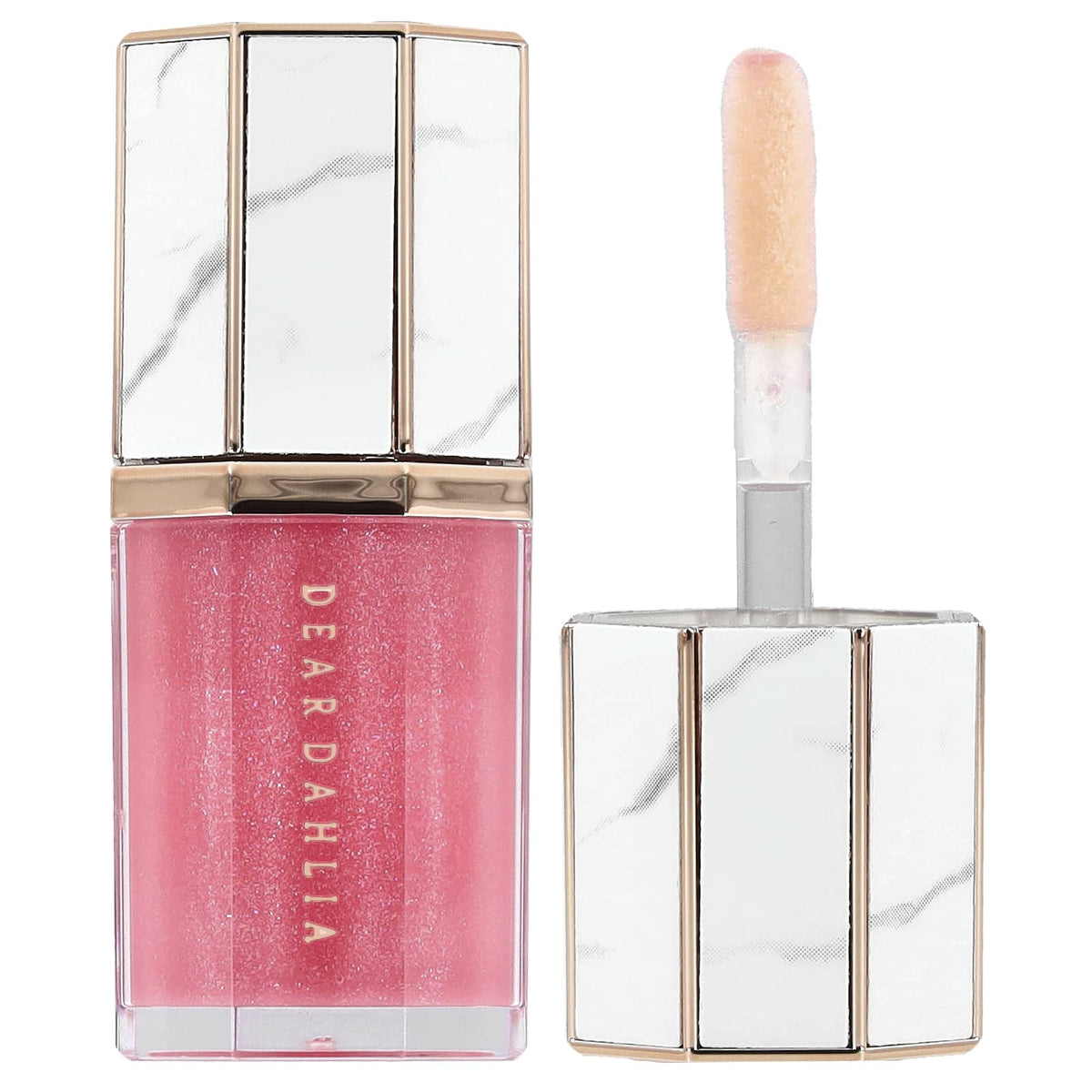 Dear Dahlia Paradise Aurora Shine Lip Gloss, Star Dust, 6.5 ml (0.2 fl oz) — product view