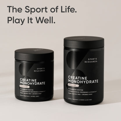 Sports Research Creatine Monohydrate Powder, Unflavoured, 500 g (1.1 lb) - view 6