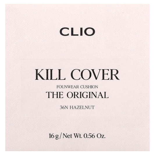 Clio Kill Cover FounWear Cushion 36N Hazelnut 16 g (0.56 oz) - view 2