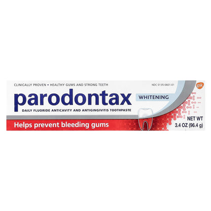 Parodontax Daily Fluoride Anticavity Toothpaste, Whitening, 96.4 g - view 2