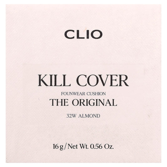 Clio Kill Cover FounWear Cushion 32W Almond 16 g (0.56 oz) - view 2