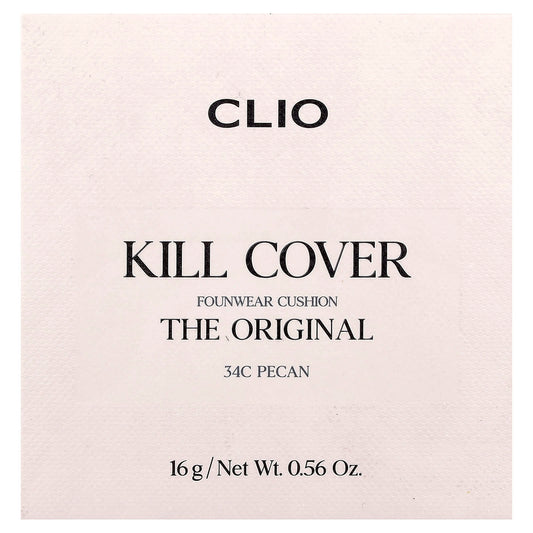 Clio Kill Cover FounWear Cushion 34C Pecan 16 g (0.56 oz) - view 2