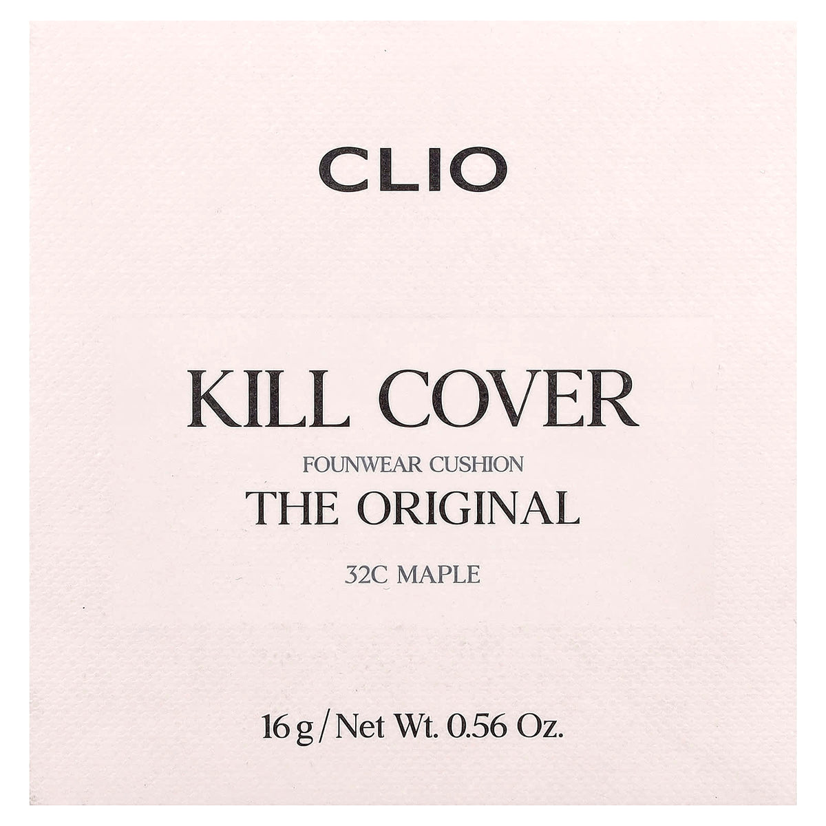 Clio Kill Cover FounWear Cushion 32C Maple 16 g (0.56 oz) — alternate product view