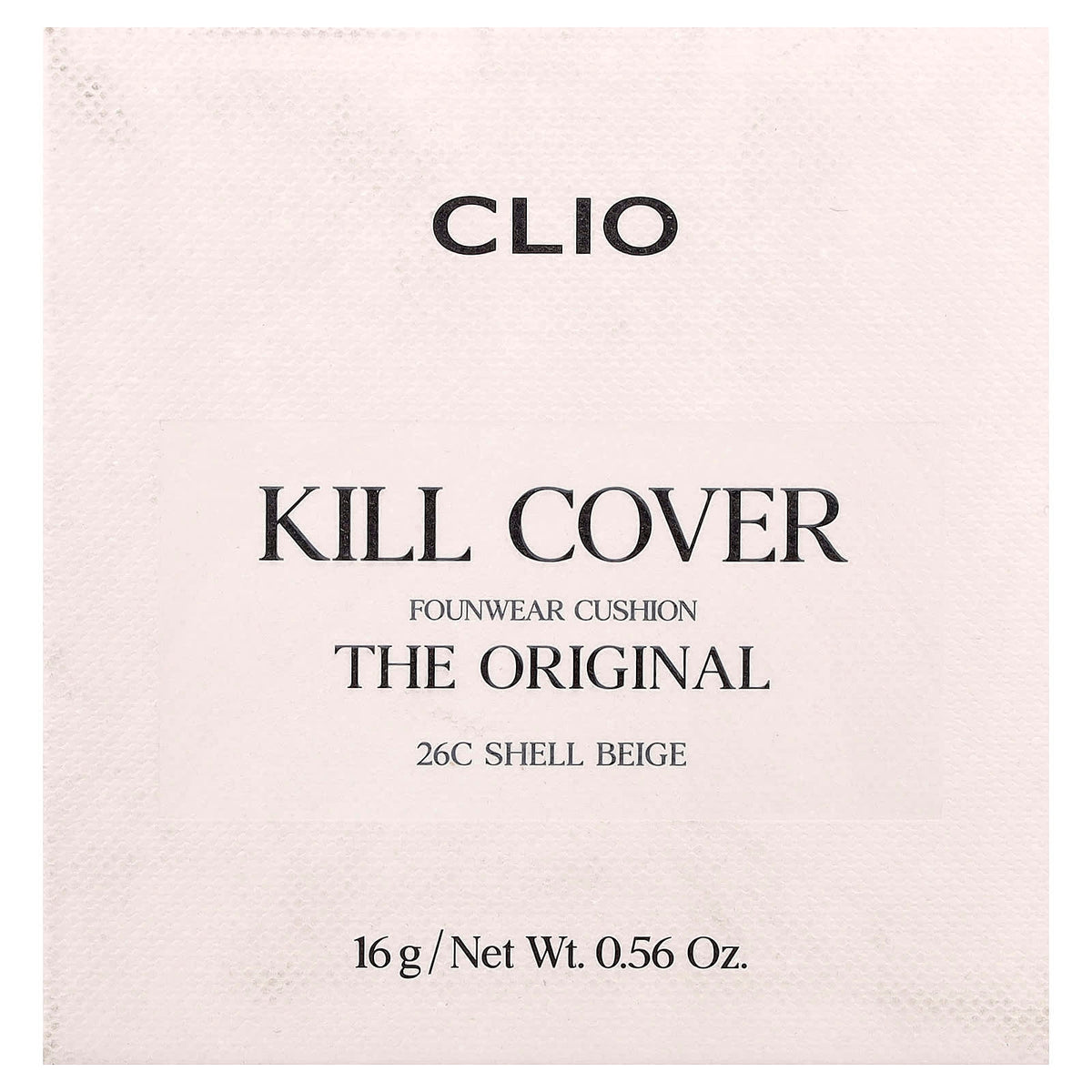 Clio Kill Cover FounWear Cushion 26C Shell Beige 16 g - view 2