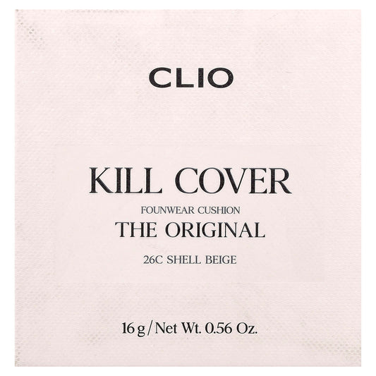 Clio Kill Cover FounWear Cushion 26C Shell Beige 16 g - view 2