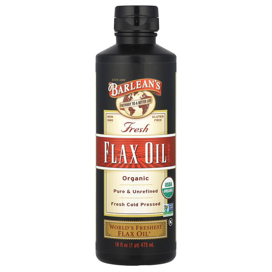 Barlean's Organic Flax Oil, 16 fl oz (473 ml)