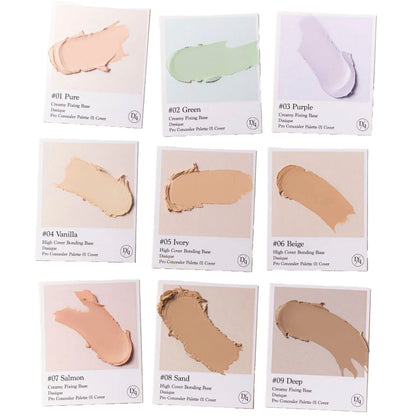 Dasique Pro Concealer Palette 02 Medium Cover 9 g - view 5