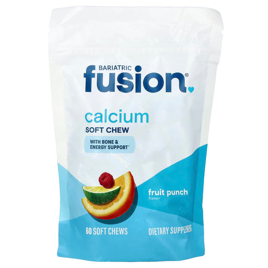 Bariatric Fusion Calcium Soft Chew Fruit Punch 60 Soft Chews