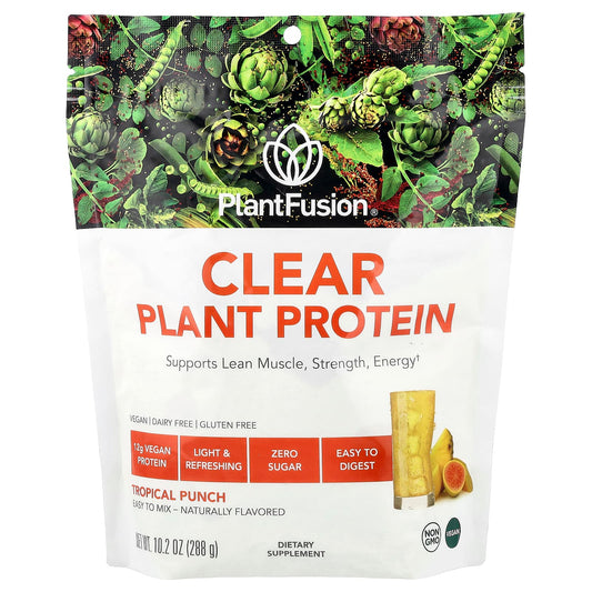 PlantFusion Clear Plant Protein Tropical Punch - 288 g