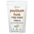 Micro Ingredients Psyllium Husk Veg Caps 500 Vegetarian Capsules
