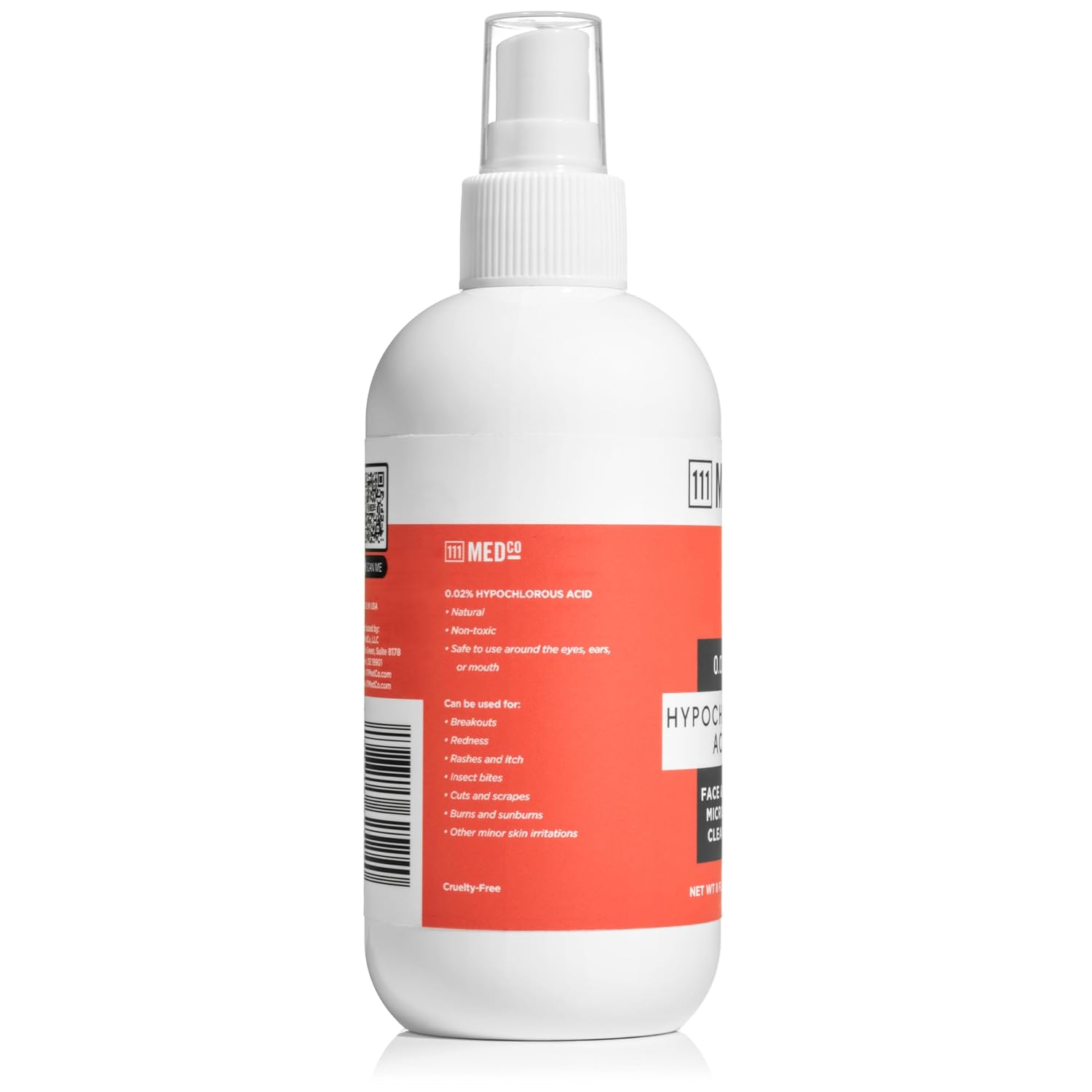 111MedCo 0.02% Hypochlorous Acid 8Oz. Spray