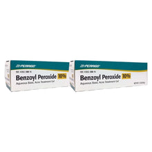 Perrigo 10% Benzoyl Peroxide Acne Treatment Gel 2.1 oz Pack of 2