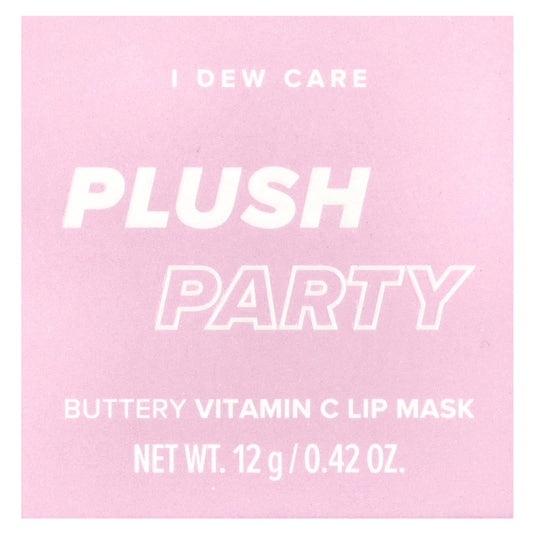 I Dew Care Buttery Vitamin C Lip Beauty Mask, Plush Party, 0.42 oz (12 g) - view 2