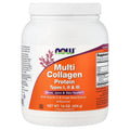 NOW Foods Multi Collagen Protein, Unflavored, 454 g (16 oz)