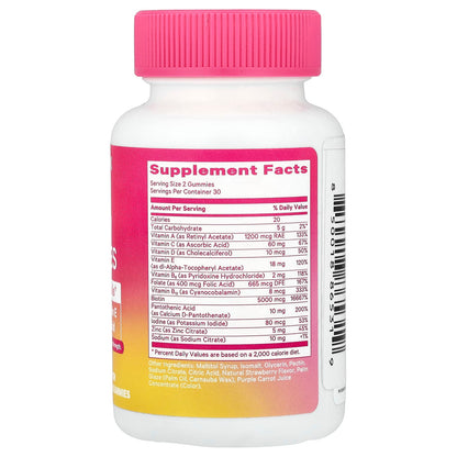 Pink Stork Glow Gummies, Strawberry, 60 Gummies - view 2