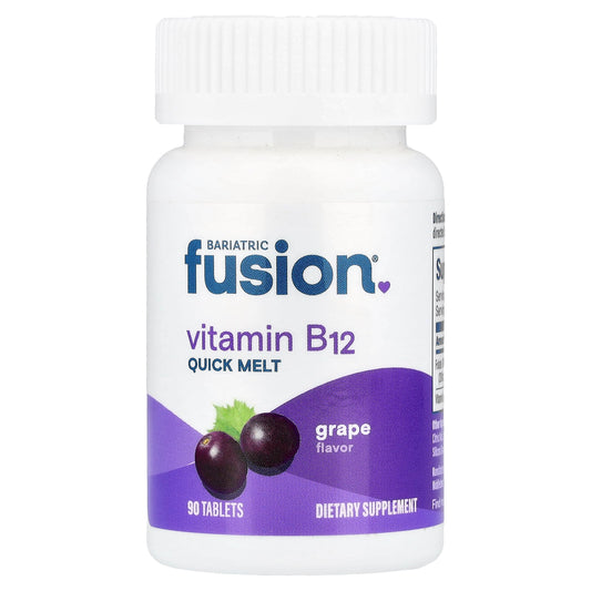 Bariatric Fusion Vitamin B12 Quick Melt Grape 90 Tablets