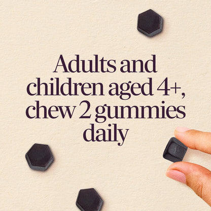 Nature's Way Sambucus Elderberry + Wildflower Honey Gummies, 50 Gummies - view 6