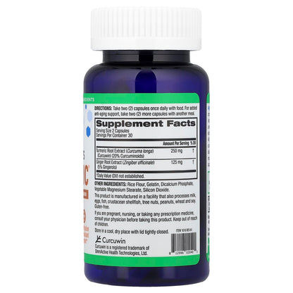 BioTRUST Ageless Turmeric, 60 Capsules - view 2