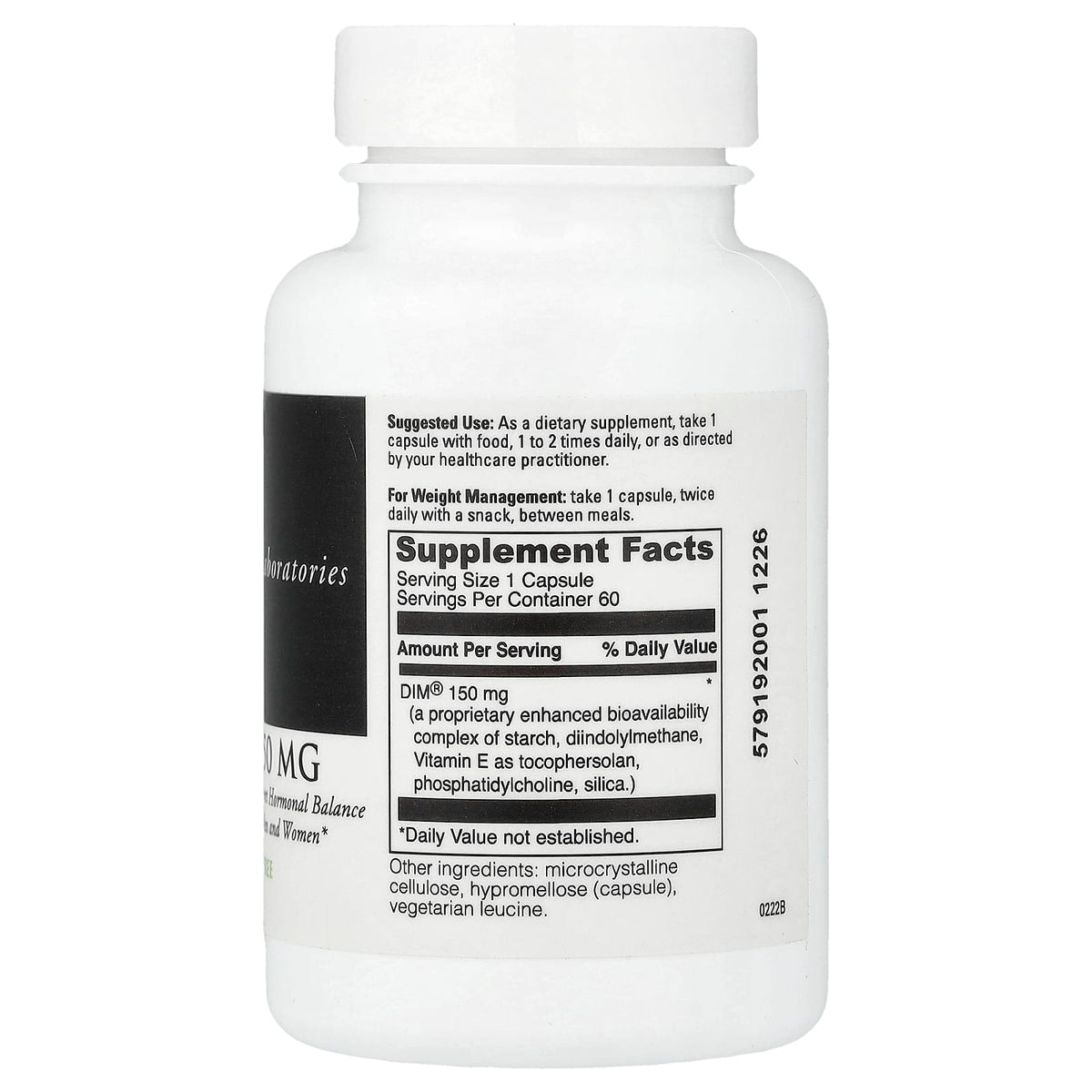 DaVinci Laboratories DIMPRO 150 mg 60 Capsules - view 2