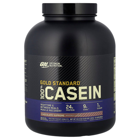 Optimum Nutrition Gold Standard 100% Casein, Chocolate Supreme, 1.8 kg (3.97 lb)