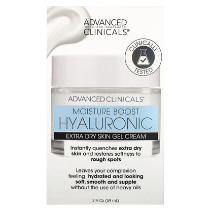 Advanced Clinicals Moisture Boost Hyaluronic Gel Cream 59 ml (2 fl oz) - view 2