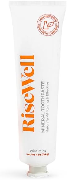 RiseWell Mineral Toothpaste with Hydroxyapatite, Wild Mint, 4 oz