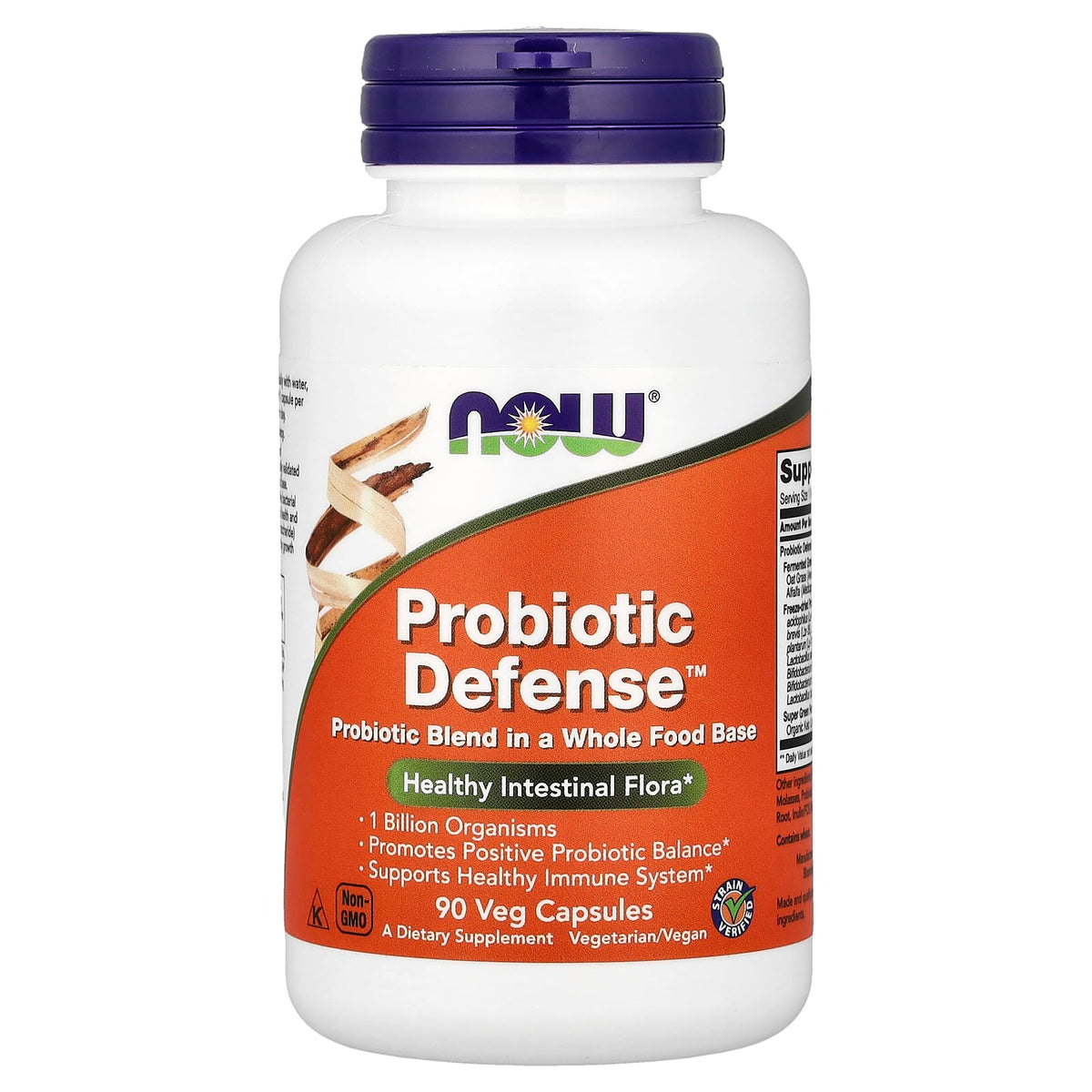 NOW Foods Probiotic Defense, 90 Veg Capsules — product view