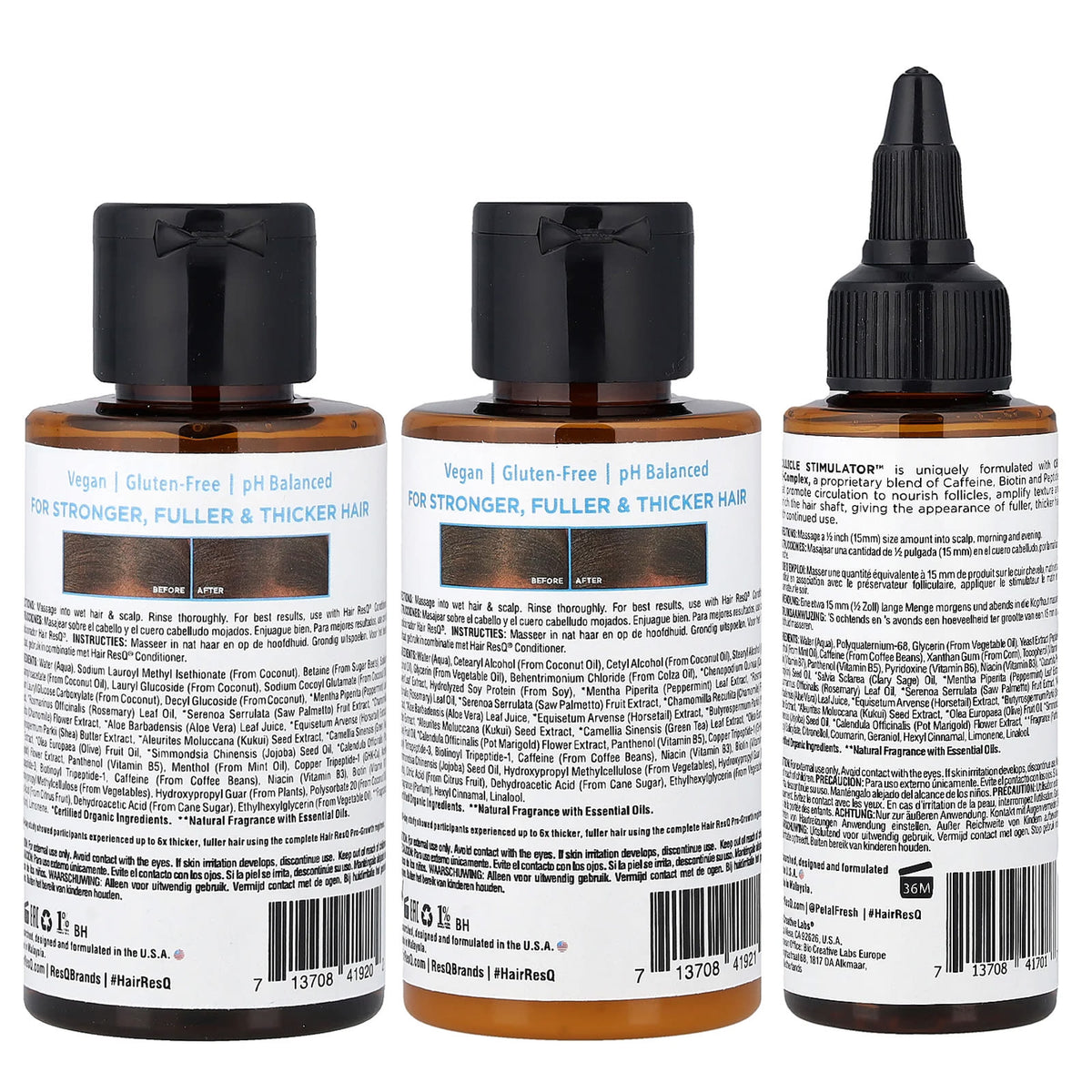 Petal Fresh Hair ResQ Thickening Treatment Travel Kit 4 Piece — alternate product view