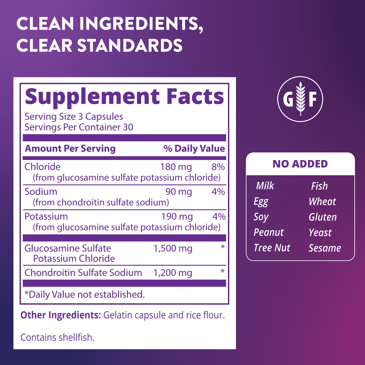 MRM Nutrition Glucosamine Chondroitin, 90 Capsules - view 3