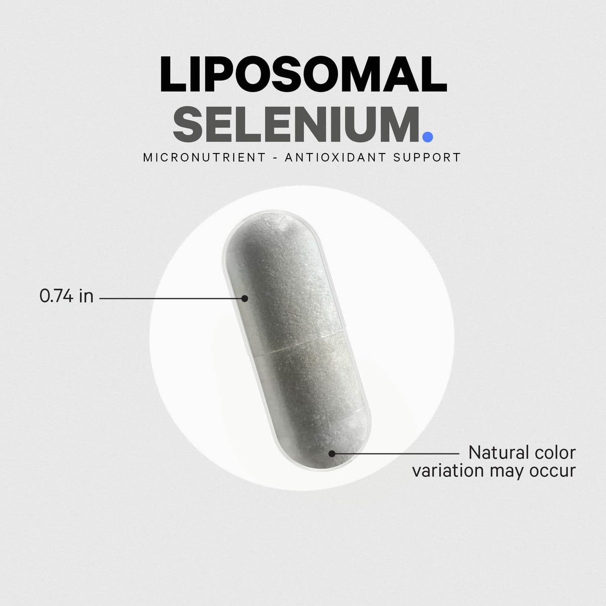 Codeage Liposomal Selenium+ 180 Vegetable Capsules (200 mcg per Capsule) - view 3