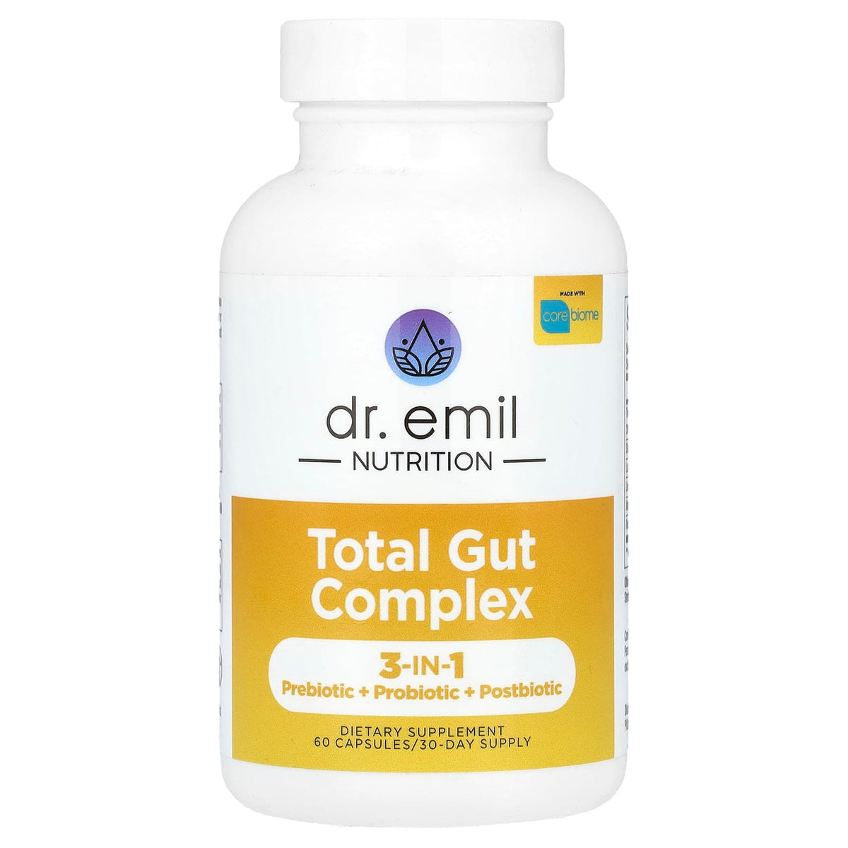 Dr. Emil Nutrition Total Gut Complex, 60 Capsules — product view