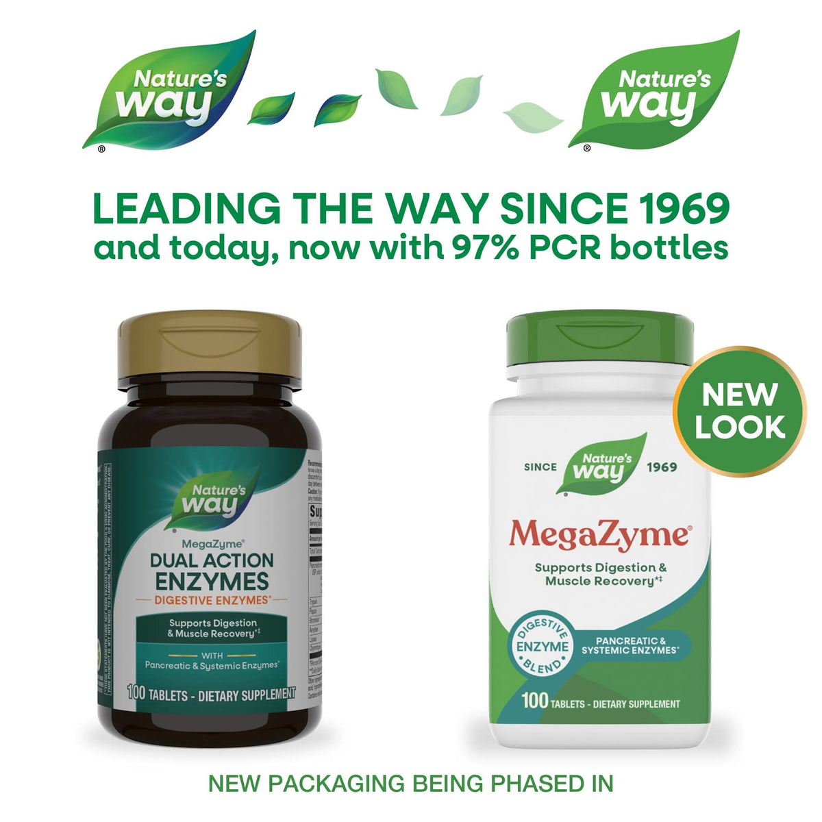 Nature's Way MegaZyme, 100 Tablets - view 3