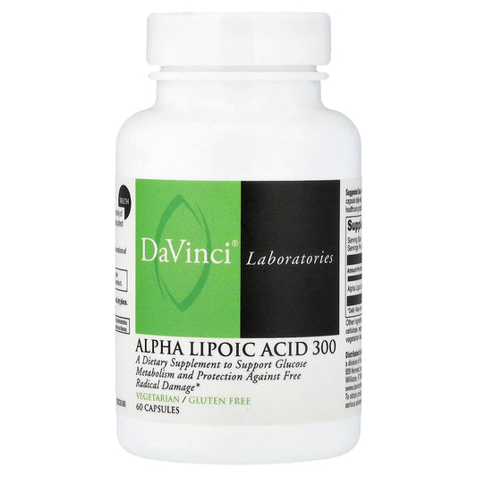 DaVinci Laboratories Alpha-Lipoic Acid 300 mg 60 Capsules