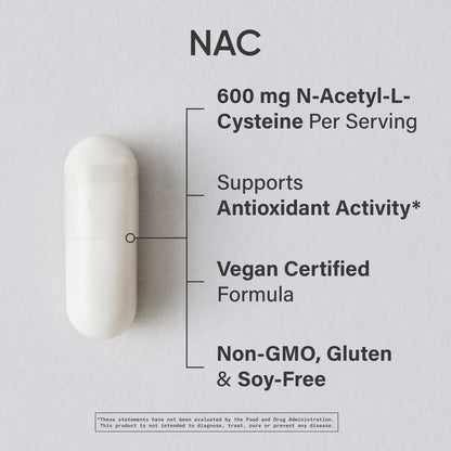 Sports Research NAC, N-Acetyl-Cysteine, 600 mg, 90 Veggie Capsules - view 3