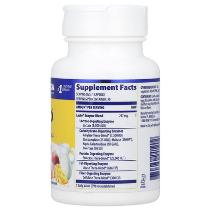 Enzymedica Lacto, 30 Capsules - view 2