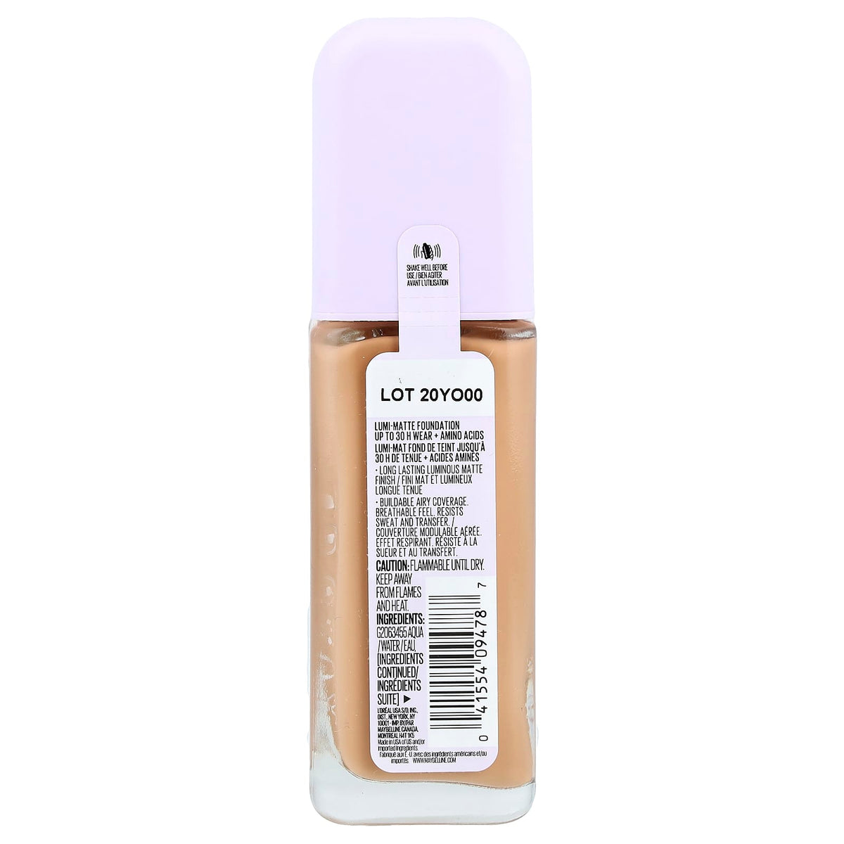 Maybelline Super Stay Lumi-Matte Foundation 322 30 ml - view 2