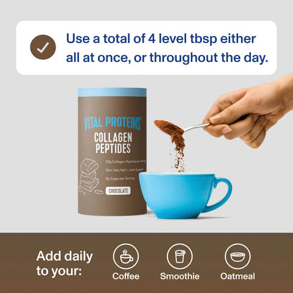 Vital Proteins Collagen Peptides Chocolate 383 g (13.5 oz) - view 3