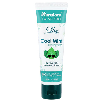 Himalaya Botanique Kids Toothpaste, Cool Mint, 113 g