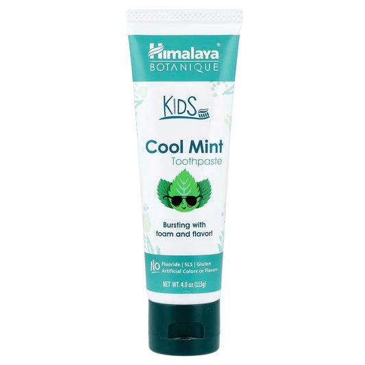 Himalaya Botanique Kids Toothpaste, Cool Mint, 113 g