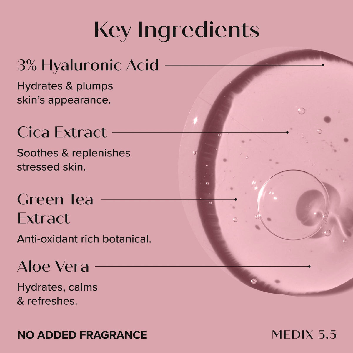 Medix 5.5 3% Hyaluronic Serum 50 ml (1.7 fl oz) - view 4